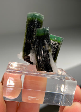 Green Cap Tourmaline Trio - Collection # 051