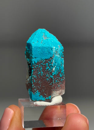 Quartz with Blue Chrysocolla