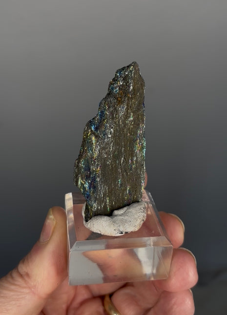 Iridescent Rainbow Hematite 1992 find