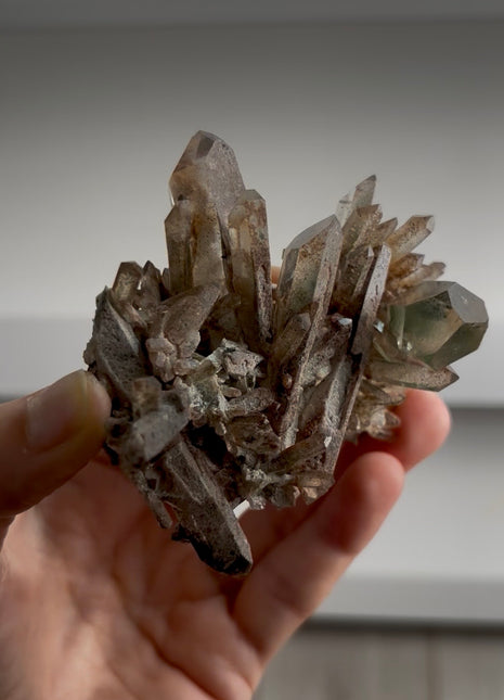 Green and Red Phantom Quartz PM0783