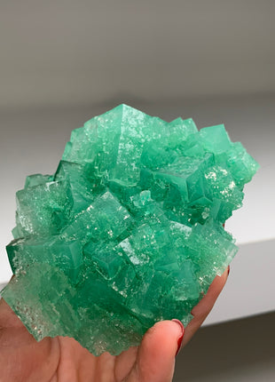 Very High Grade Green Halite - From Lubin mine, Poland