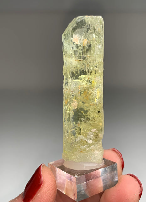 Yellow Heliodor - Padre Paraiso, Brazil - Collection # 155 *