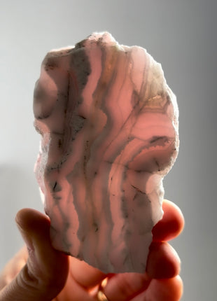 High Grade Pink Manganocalcite Slab PM0821