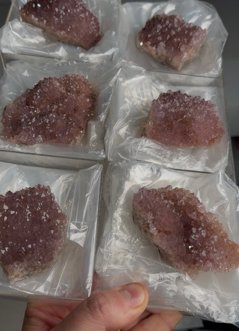 6 Pieces ! Pink Amethyst Lot From Alacam Mine