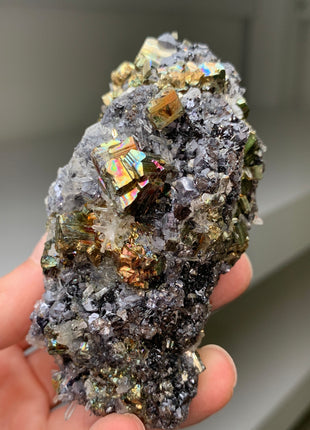 Very High Grade Pyrite with Quartz