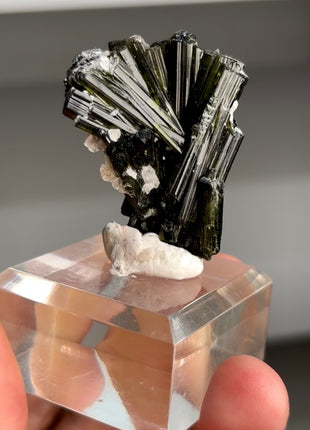Green Tourmaline Spray from Cruzerio, Brazil