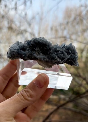 Blue Barite - From Cavnic mine, Romania