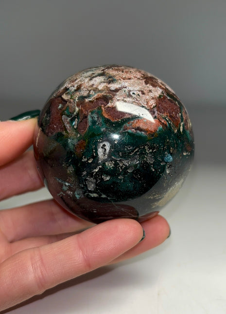 Ocean Jasper Sphere from Madagascar