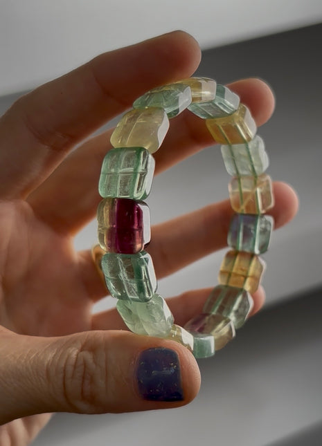Candy Fluorite Bangle BG035