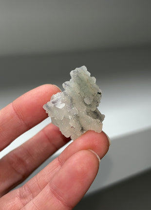 18 Pieces ! Druzy Blue Chalcedony with Apophyllite Lot