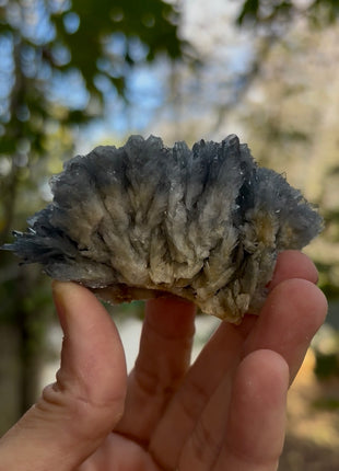 Blue Barite - From Cavnic mine, Romania