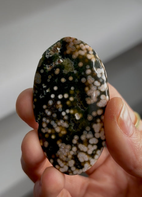 Pink Orbicular Ocean Jasper