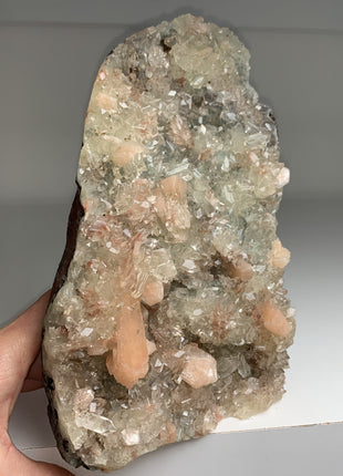 Very High Grade Apophyllite with Pink Stilbite # PM0220