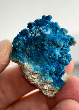 New Arrival ! Blue Veszelyite Specimen PM0380
