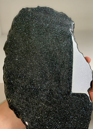 High Grade Specularite Slab from Lake Superior, Michigan