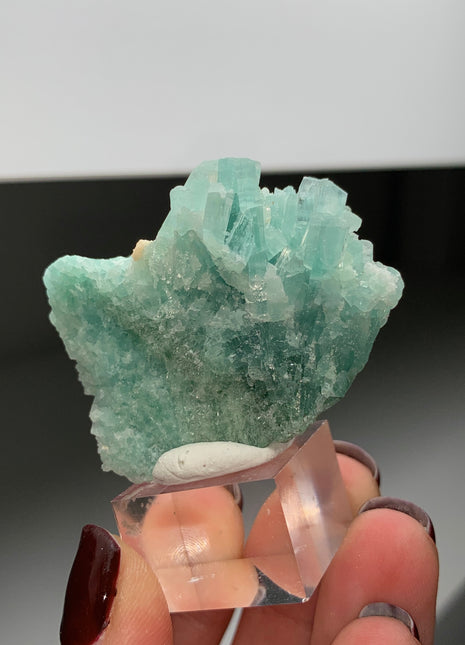 Blue Tourmaline Crystals Cluster - 115 Carats