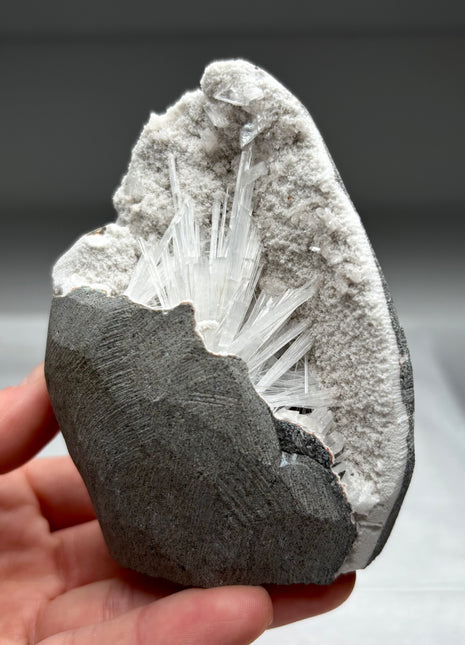 Scolecite Flower Geode