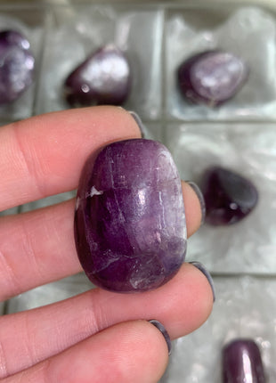 High Grade Flashy Lepidolite Lot - 12 Pieces !