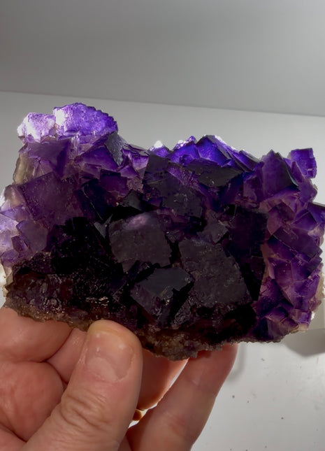 Incredible Color ! Fluorite from Turkey PM0886