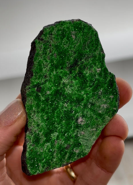 Rich Green Uvarovite Garnet
