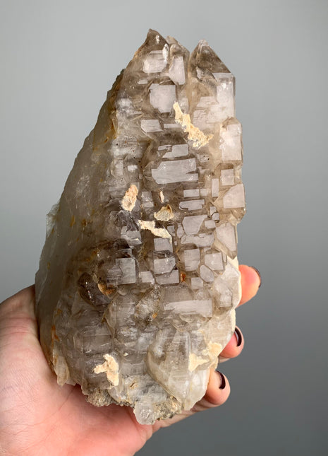 Elestial Smoky Quartz - From Namibia