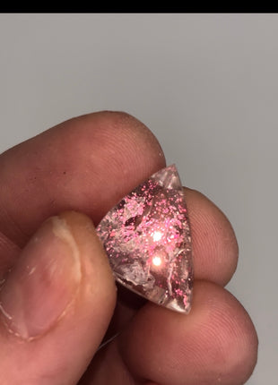 Firey Pink 💖 Gem Covellite in Quartz