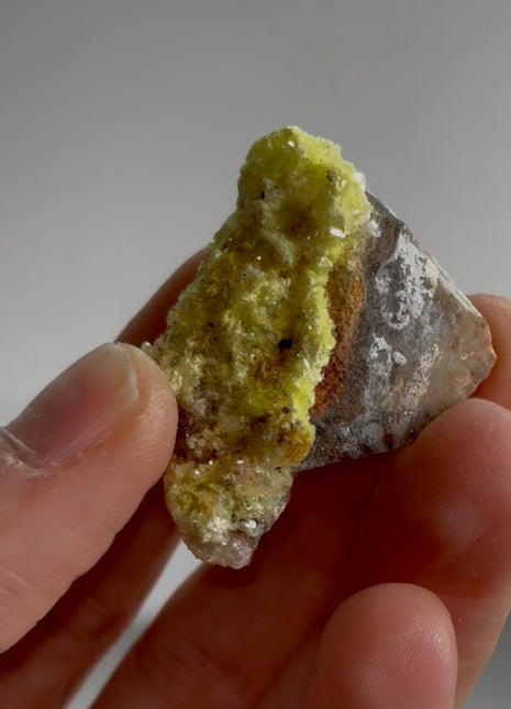 Rare ! Yellow Carlhintzeite Specimen