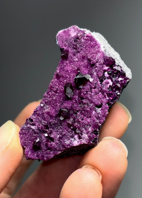 Purple Red Kammererite Specimen