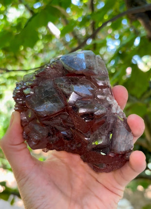 Red Chocolate Calcite PM0583