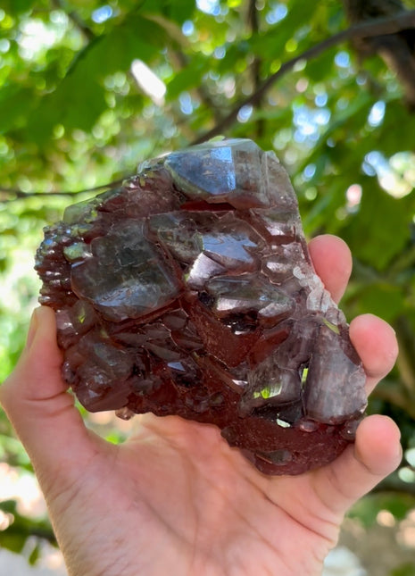Red Chocolate Calcite PM0583