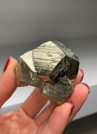 High Grade Pentadodecahedral Pyrite from Huanzala, Peru