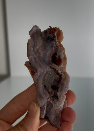 Unusual ! Amethyst after Chalcedony Specimen PM0969