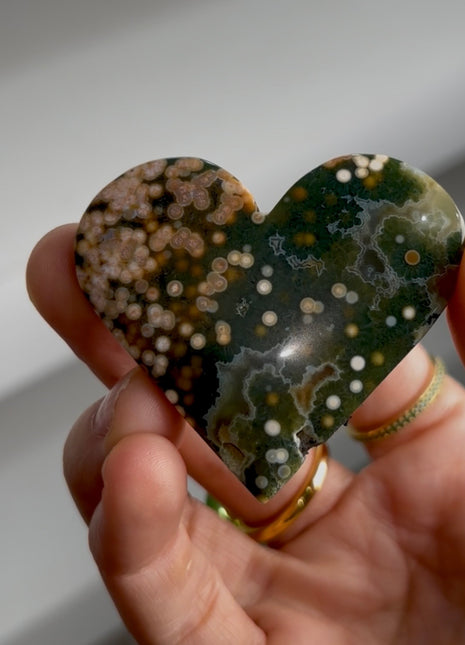 Pink Orbicular Ocean Jasper