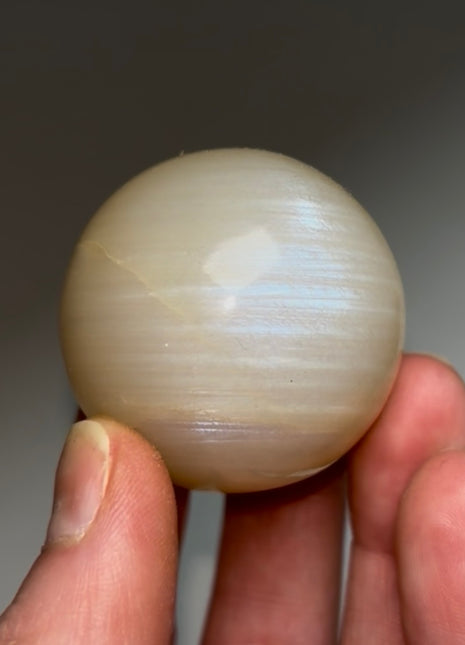 Flashy Rainbow Moonstone Sphere