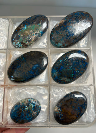 6 Pieces Lot ! Blue Shattuckite from Namibia