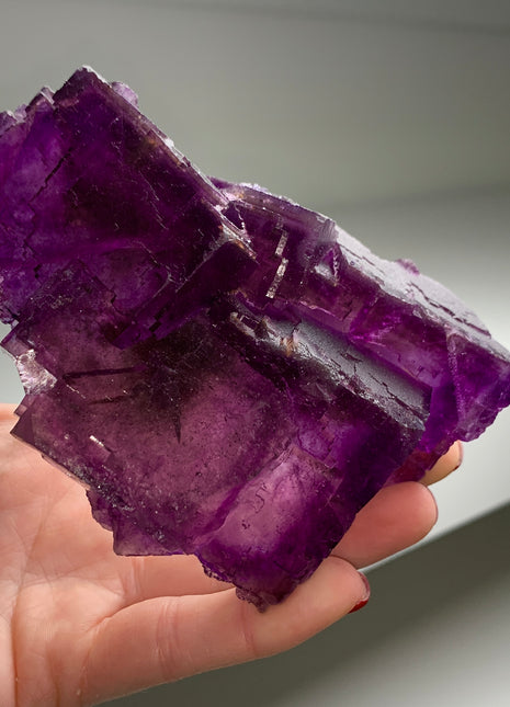 Purple Fluorite - From Muzquiz Collection # 009