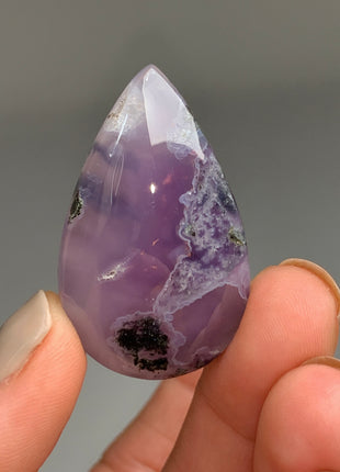 New Arrival ! Purple Moss Chalcedony