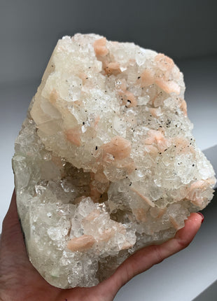 Very High Grade Apophyllite with Pink Stilbite # PM0215