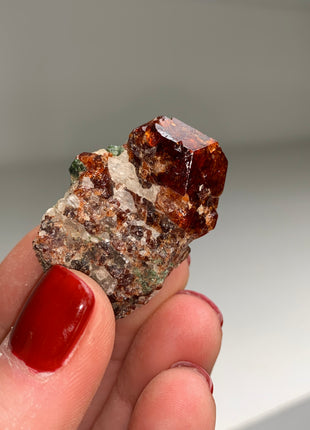 New ! Red Garnet from Kenya