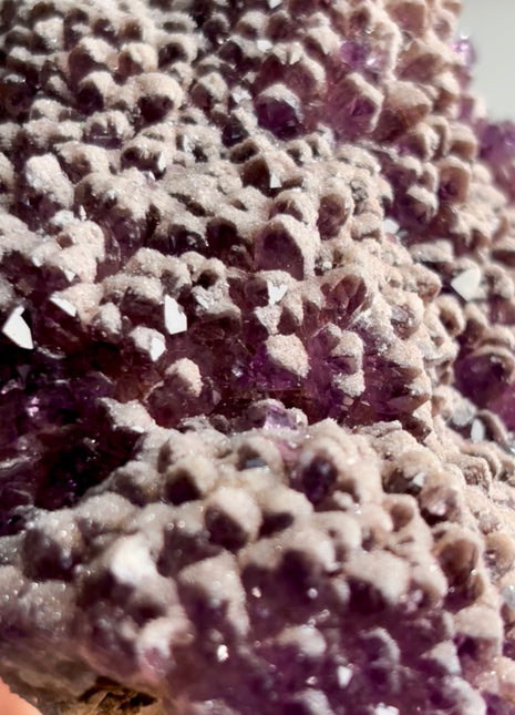 Rich Purple Amethyst with Quartz - From Alacam Mine