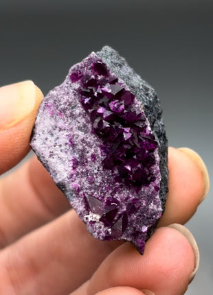 Purple Red Kammererite Specimen