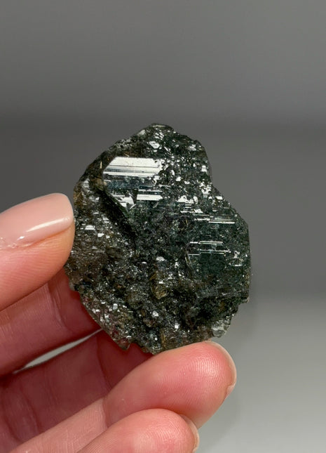 Rutile Green Chlorite Quartz - From Himachal Pradesh, Himalayas