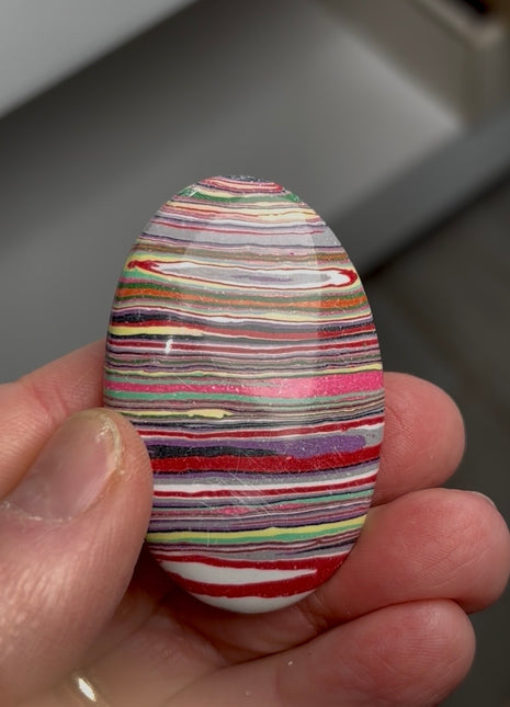 6 Piece Lot ! Surfite Palmstones from California