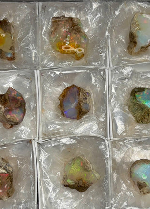 9 pieces !  High Grade We’lo Opal Lot  - From Ethiopia