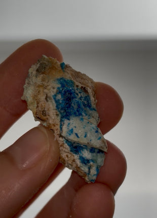 New Arrival ! Blue Veszelyite Specimen PM0488