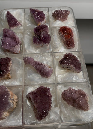 12 Pieces ! Amethyst Lot From Alacam Mine