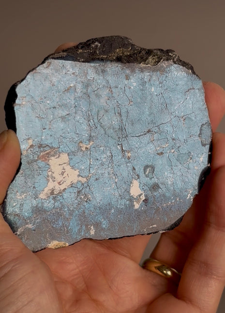 Very High Grade Metallic Blue Covellite PM0717