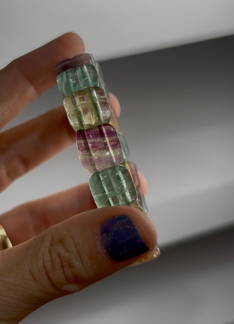 Candy Fluorite Bangle BG038