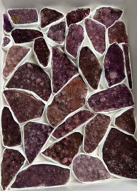 31 Piece Lot ! Amethyst - From Alacam Amethyst Mine - C Grade