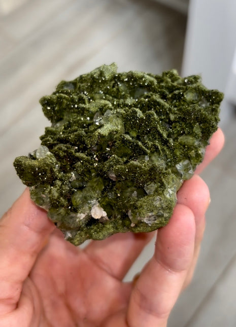 Very High Grade Forest Epidote with Quartz PM1248